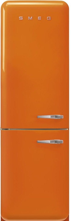 Smeg FAB32LOR5 Stile anni '50, 2 porte, 60 cm, sinistra, Senza gelo, arancione (331 l)