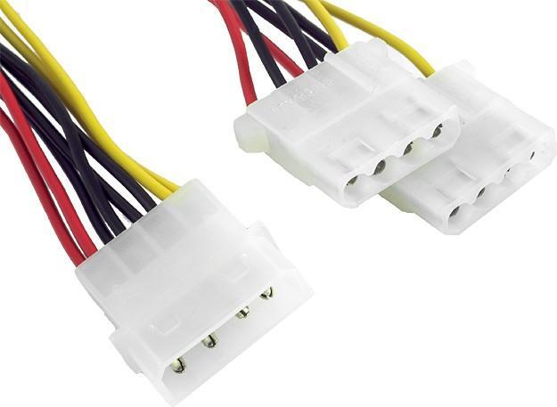 Produktbild Gembird Cable Power Splitter Molex/Cc-Psu-1 (15 cm)