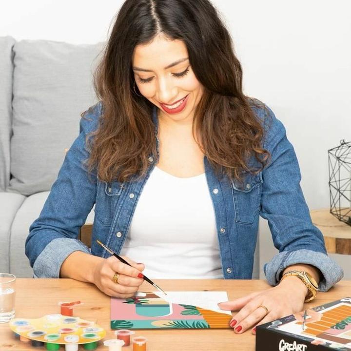 Immagine prodotto Ravensburger CreArt - Dipingere con i numeri 25524 - Modalità vacanza - da 12 anni per principianti