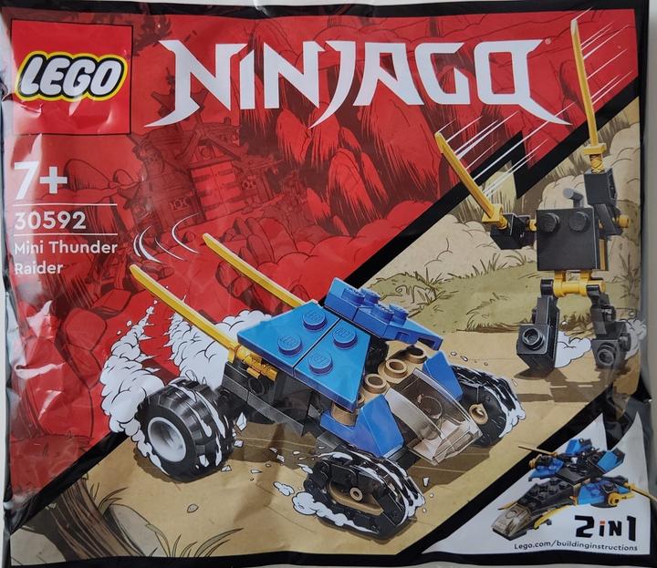 Actual product image LEGO 30592 Mini Thunder Hunter (30592, LEGO Ninjago)