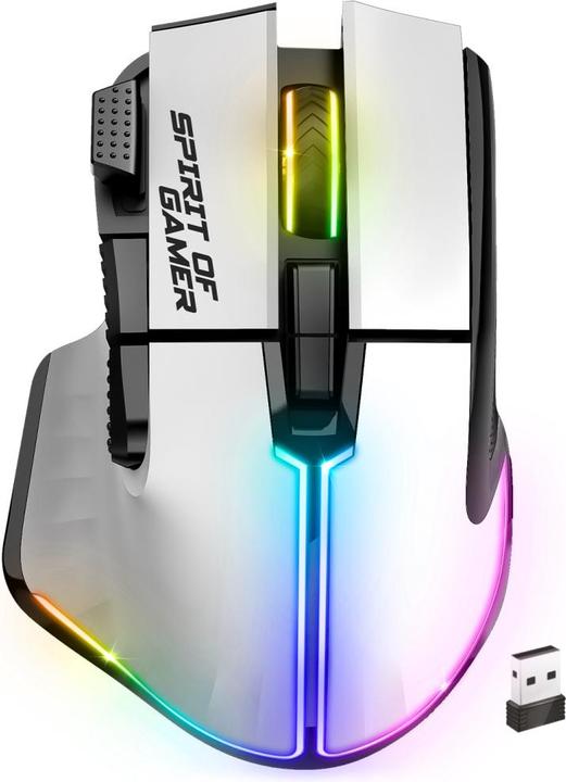 Spirit Of Gamer Pro M5 Artic Wireless (Cable, Wireless)