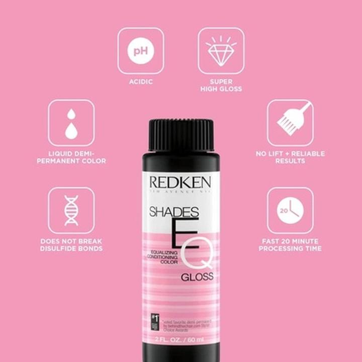 Actual product image Redken SHADES EQ #08NA volcanic 60 ml x 3 u (08NA)