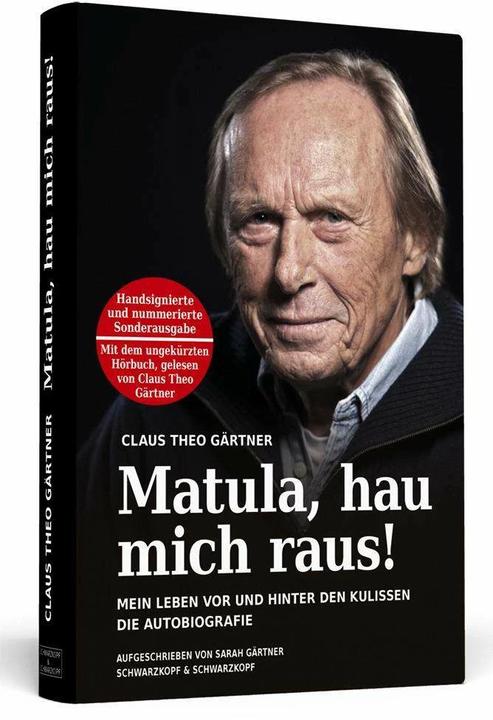 Produktbild Matula, hau mich raus! Handsigniert mit Hörbuch, nummerierte und limitierte Sonderausgabe (Claus Theo Gärtner, Sarah Gärtner, Deutsch)