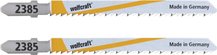Produktbild wolfcraft 2 Stichsägeblätter BiM L=100mm T-Schaft