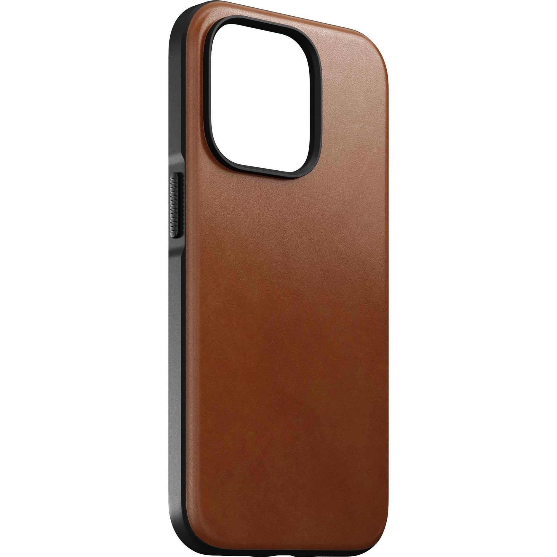 Thumbnail - Nomad Modern Leather Case (Apple iPhone 14 Pro), Smartphone Hülle, Braun