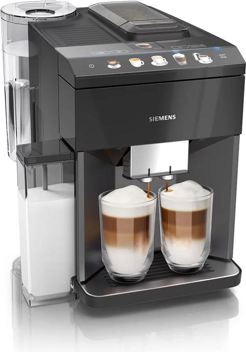 Actual product image Siemens Superautomatic espresso machine with milk container