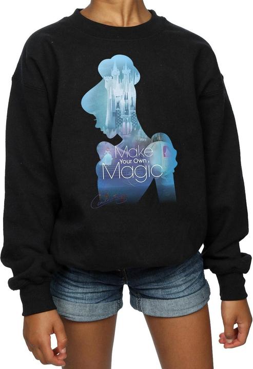 Produktbild Disney Princess Cinderella Filled Silhouette Sweatshirt Mädchen (152, 158)