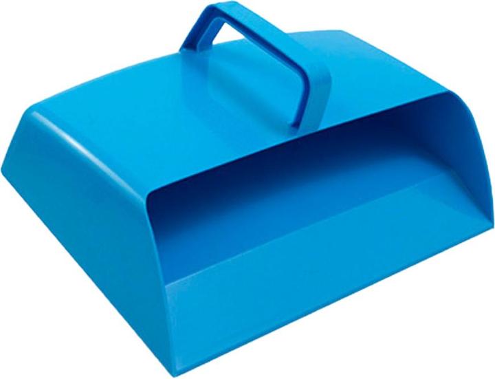 Actual product image Universal Textiles Plastic Hooded Dustpan Blue