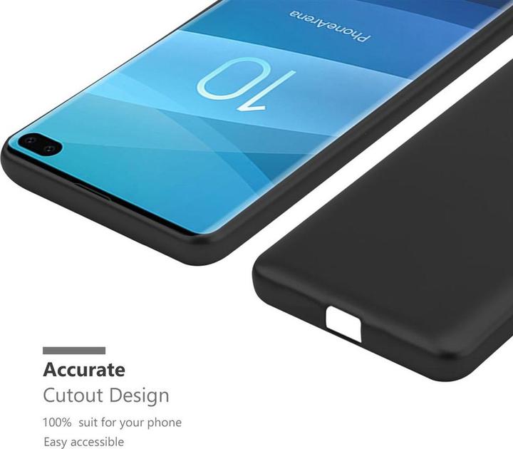 Immagine prodotto Cadorabo Copertura metallica opaca in TPU (Samsung Galaxy S10+)