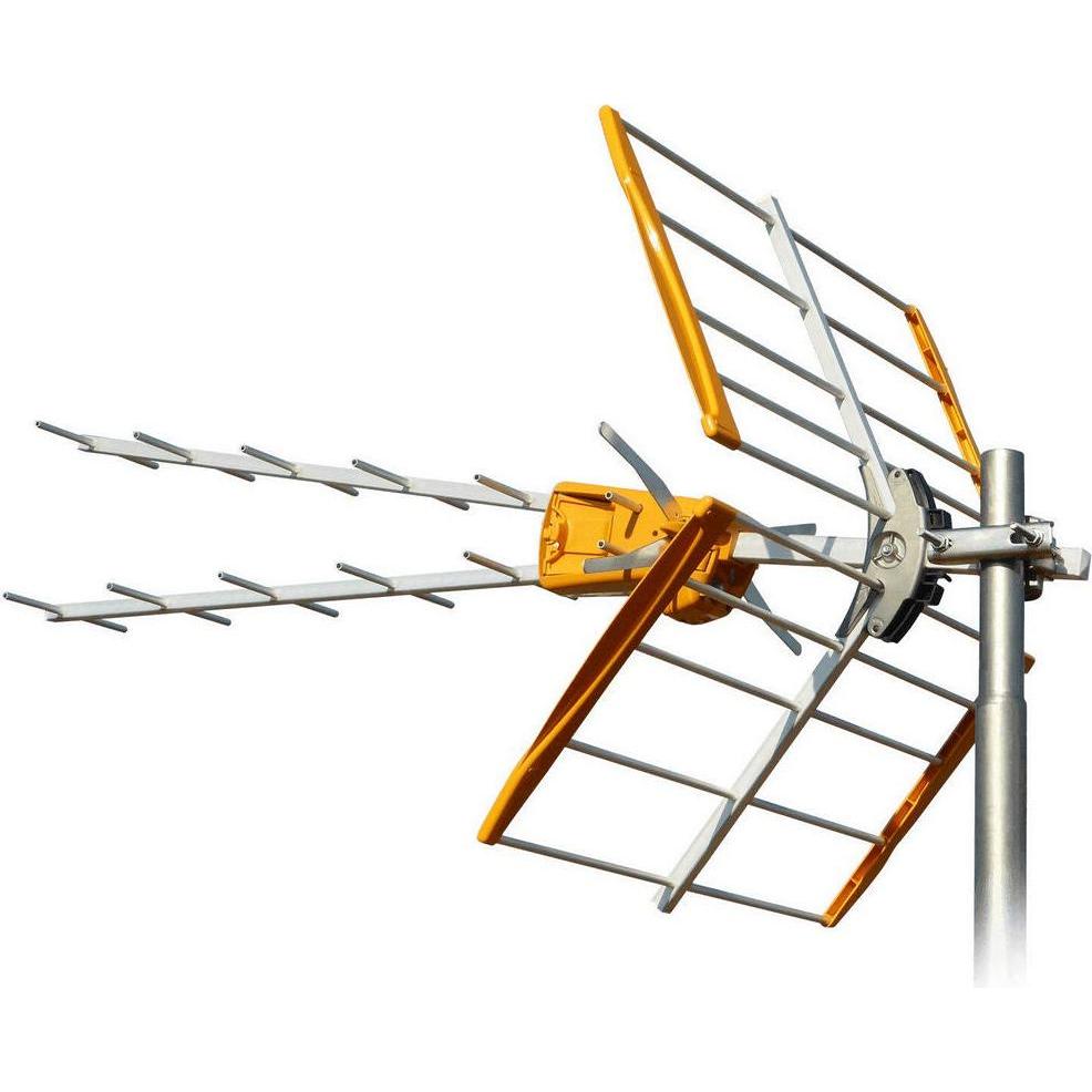 Televes Antenna RTV Antenna DVB-T Zenit Filtro passivo LTE (LTE), Parabola + Antenna, Arancia
