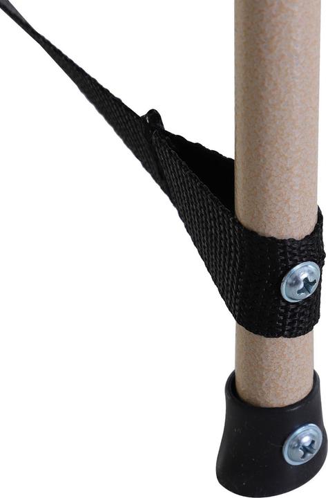 Produktbild Outsunny Campingbett Stahl, Oxfordstoff Grau
