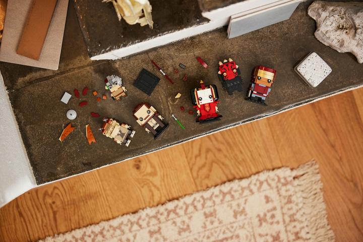 Produktbild LEGO Die dunkle Bedrohung (40676, LEGO Brickheadz, LEGO Star Wars)