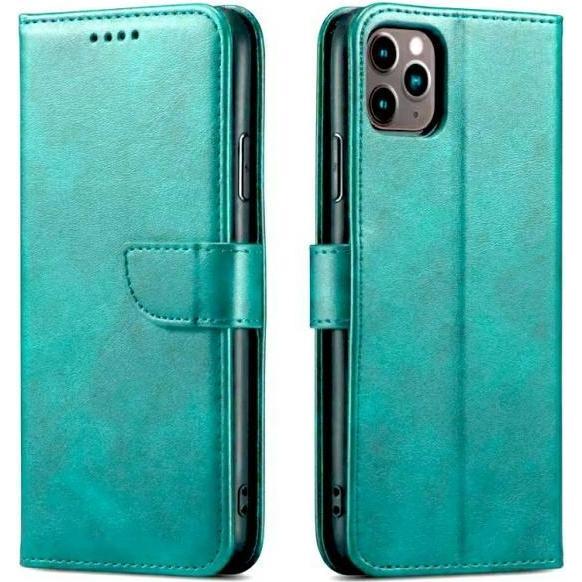 MARV Etui Wallet Samsung M55zielony/green bookcase (Samsung Galaxy M55), Cover smartphone, Verde