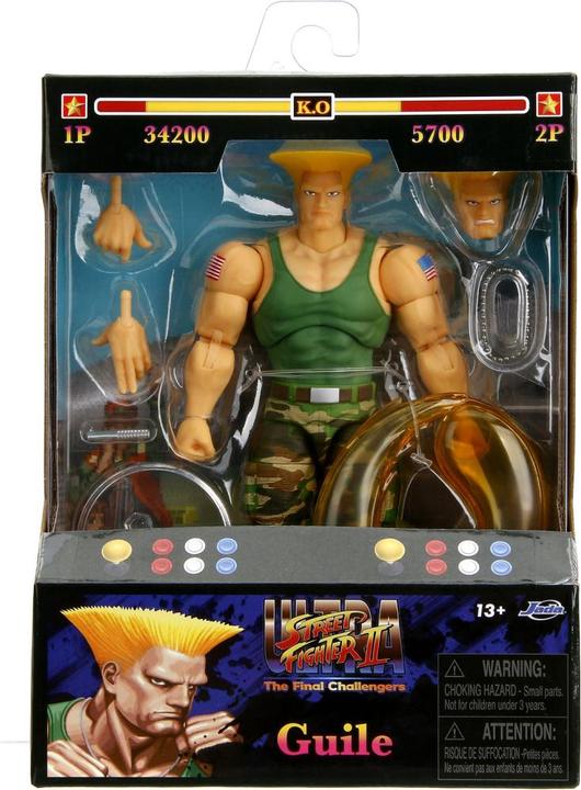 Produktbild Jada Street Fighter II Guile 6" Figure