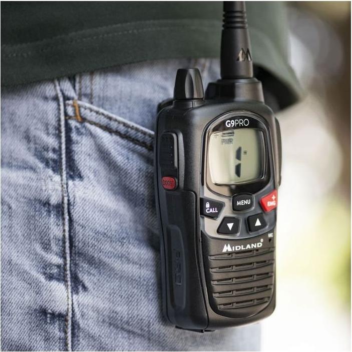 Image du produit Midland G9 Pro 4 packs, PMR446 (12 km)