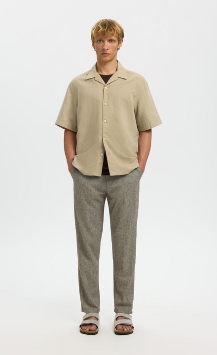 Produktbild Selected Leinenmix Kurzarmhemd (M)