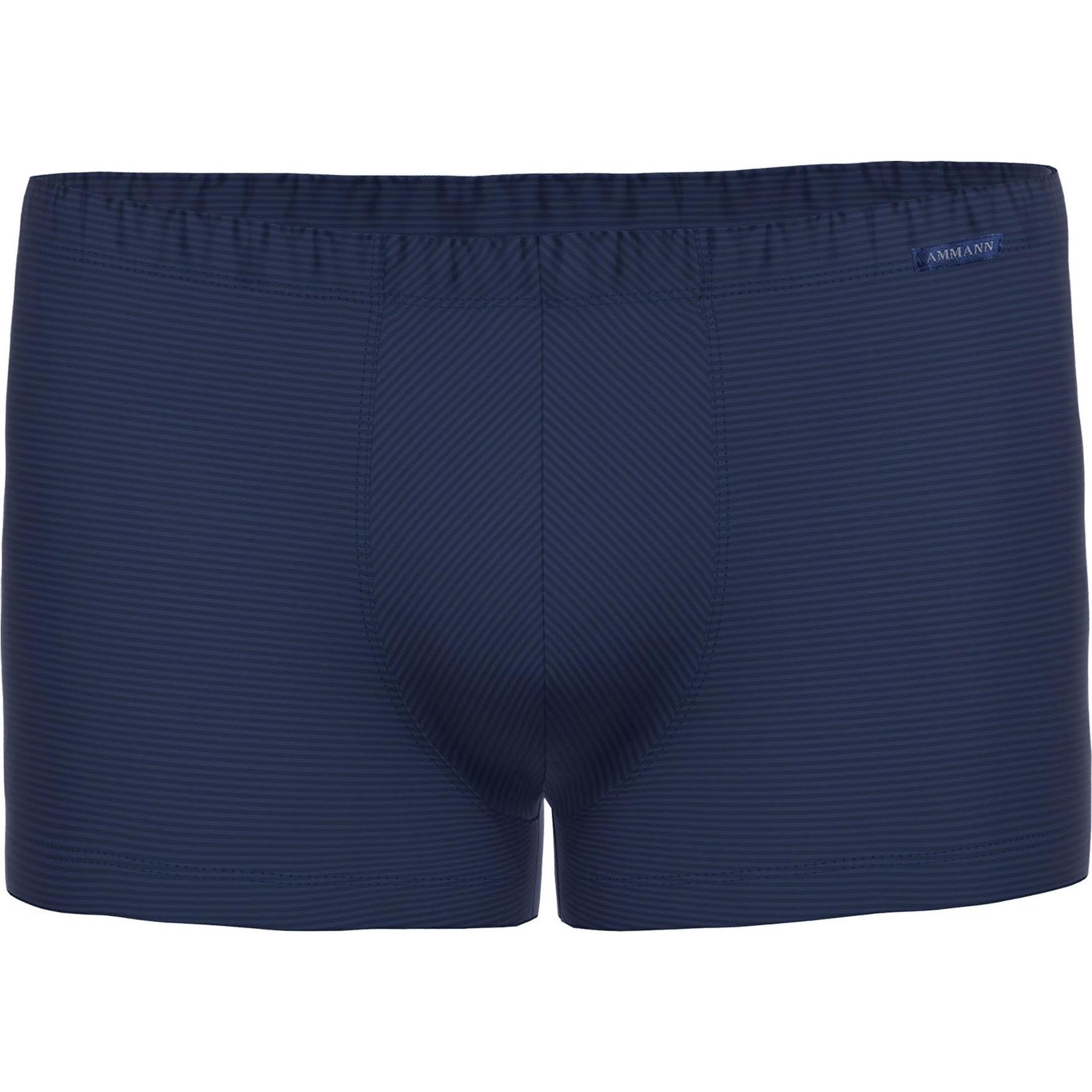 Ammann, Herren, Unterhosen, Boxershort Casual Bequem sitzend Cotton & More Retro Short, Blau, (3XL, Einzelpack)