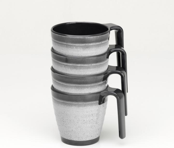 Productafbeelding Flamefield Stapelbecher m.Griff grau 4SZ