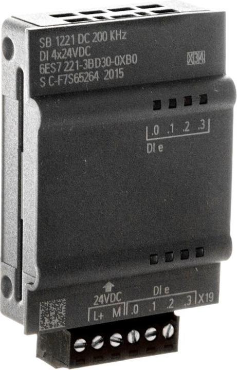 Produktbild Siemens SPS-Modul SIMATIC SB 1221 4DI 24Vdc