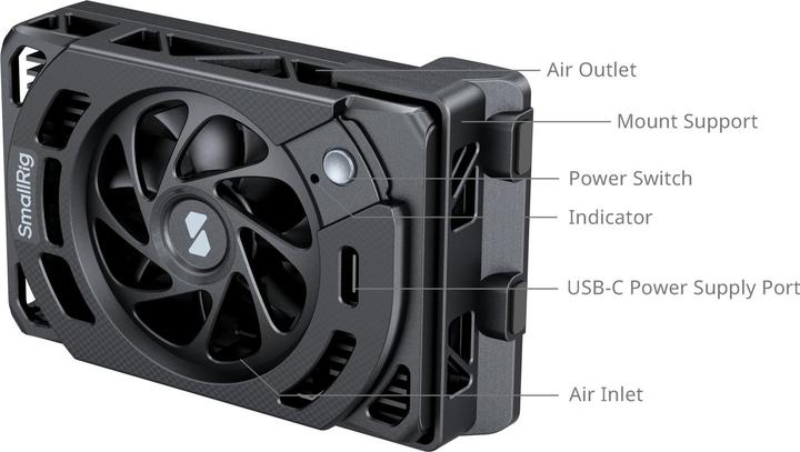 Produktbild SmallRig Cooling Fan 5063 (Kamera Kühler)