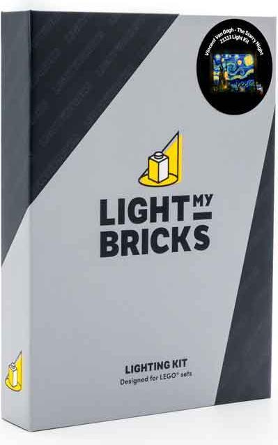 Image du produit Light my bricks LMB 2.0 Kit d'éclairage LED pour LEGO 21333 Vincent van Gogh - Nuit étoilée