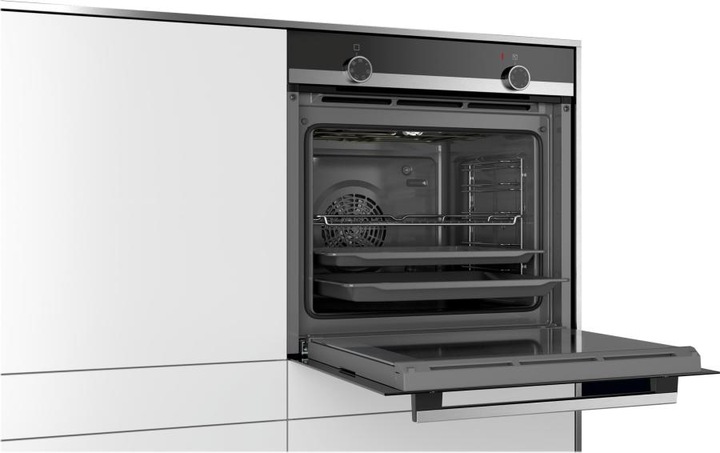 Produktbild Siemens iQ100 HB510ABR0S - Backofen - Einbau - Nische - Breite: 56 cm - Tiefe: 55 cm - Höhe: 58,5 cm