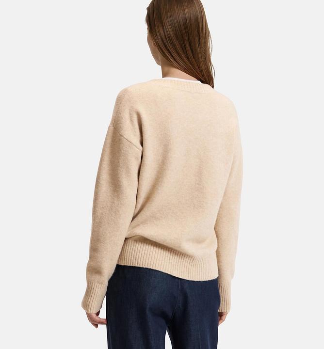 Image du produit La Redoute Collections Haut avec décolleté en V (XL)