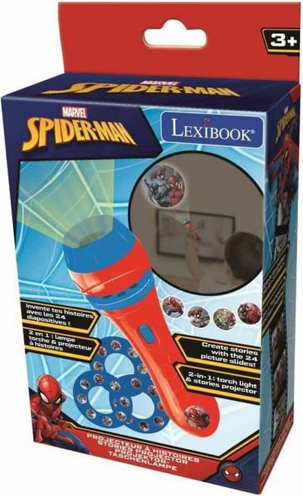 Image du produit Lexibook Projecteur et lampe de poche Spider-Man Story (Multilingue)