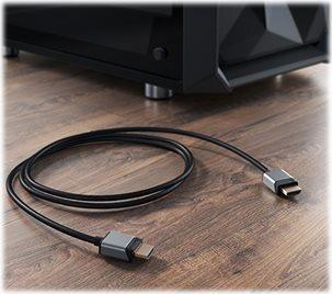 Actual product image Alogic Slim Super Ultra HDMI To HDMI (1 m, HDMI, 2.1)