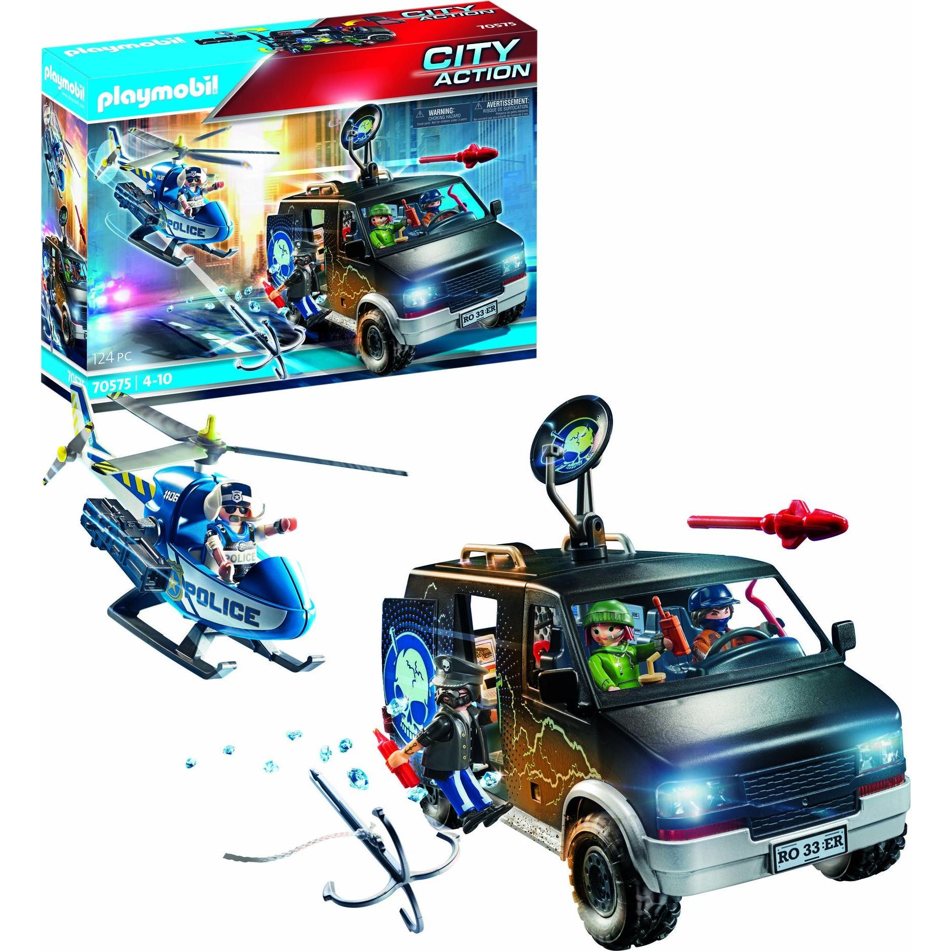 Playmobil 70575 Police helicopter chase buy at Galaxus