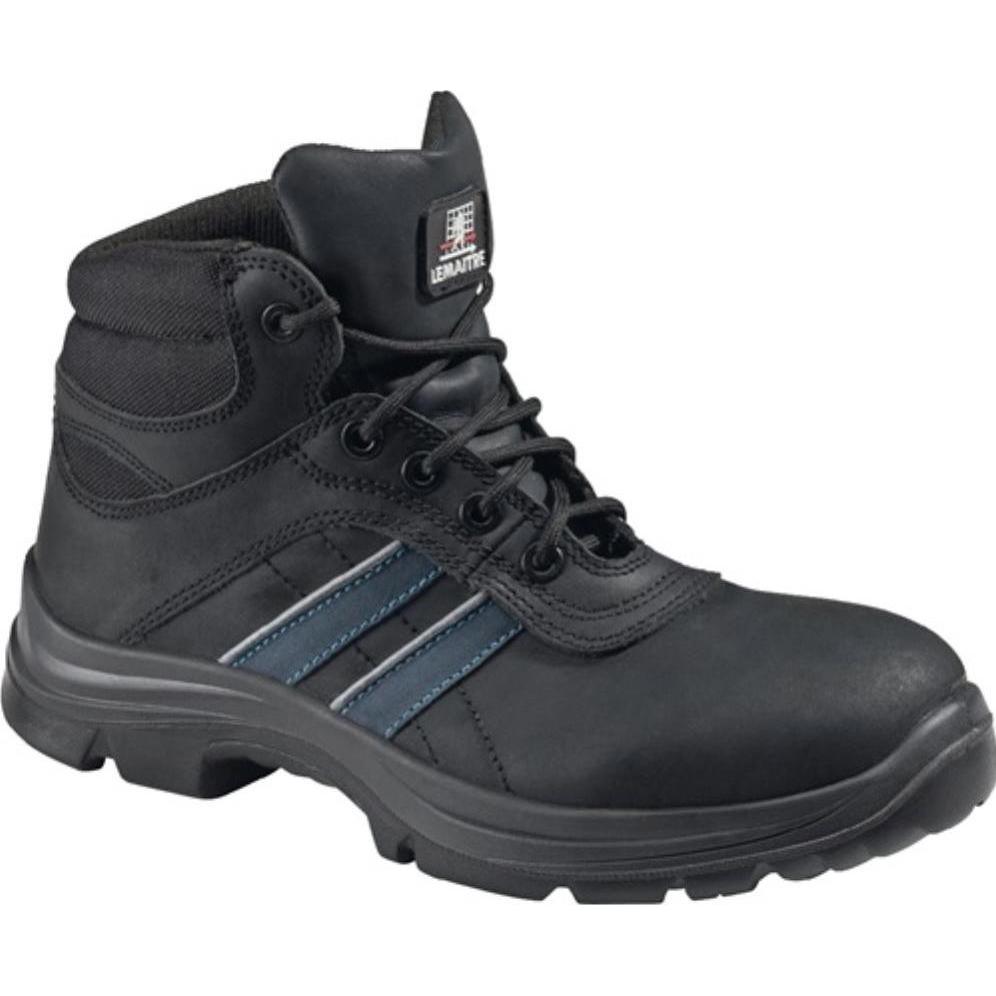 Lemaitre, Sicherheitsschuhe, Sicherheitsstiefel Andy High Grösse 40 schwarz/blau S3 SRC EN ISO 20345 Büffelleder (S3, 40...