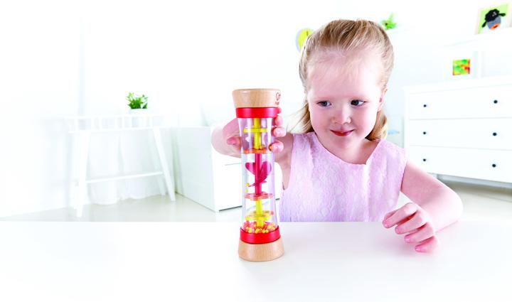 Actual product image Hape Rattle game