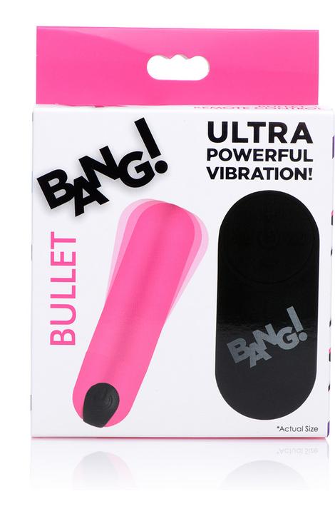 Productafbeelding XR Brands Balvibrator met afstandsbediening Roze