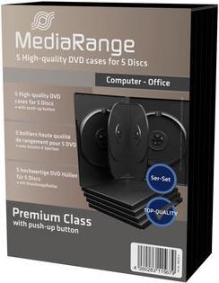 Productafbeelding MediaRange DVD-Hüllen für 5 Discs