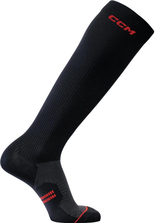 CCM SOCKPL3D Skatesocken Proline 3D Knie Schwarz S (5016429) (S)