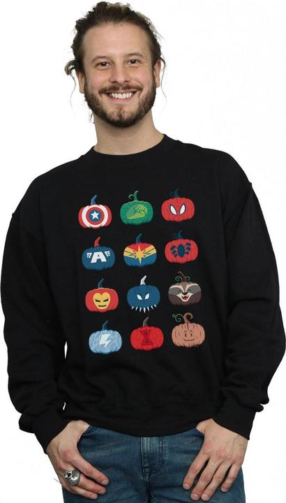 Produktbild Avengers Pumpkin Icons Sweatshirt (3XL)