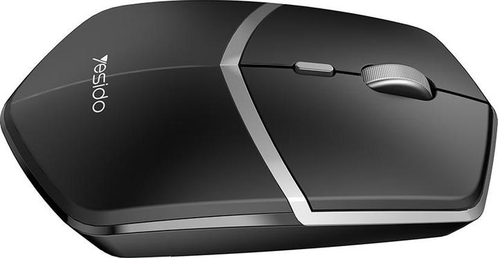 Actual product image Yesido - Wireless Mouse (KB16) - 2.4G Connection, 1600DPI, Low Noise - Black (Wireless)