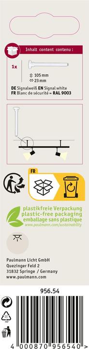 Image du produit Paulmann Suspension URail