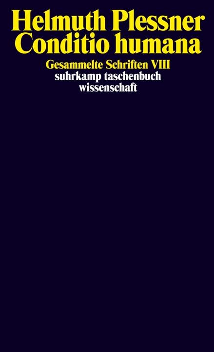 Produktbild Gesammelte Schriften in zehn Bänden (Deutsch, Helmuth Plessner, 2015)