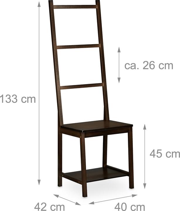 Produktbild Relaxdays Handtuchhalter Leiter