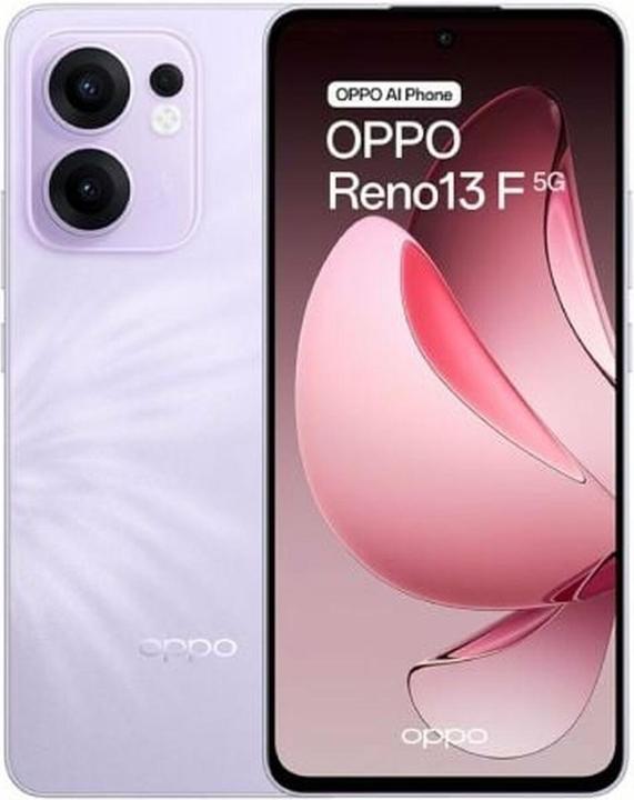 Actual product image OPPO 13 F (256 GB, Plume Purple, 6.67", Dual SIM, 5G)