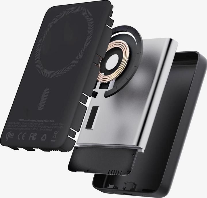 Actual product image Aukey Mag Fusion Slim (10000 mAh, 20 W, 36 Wh)