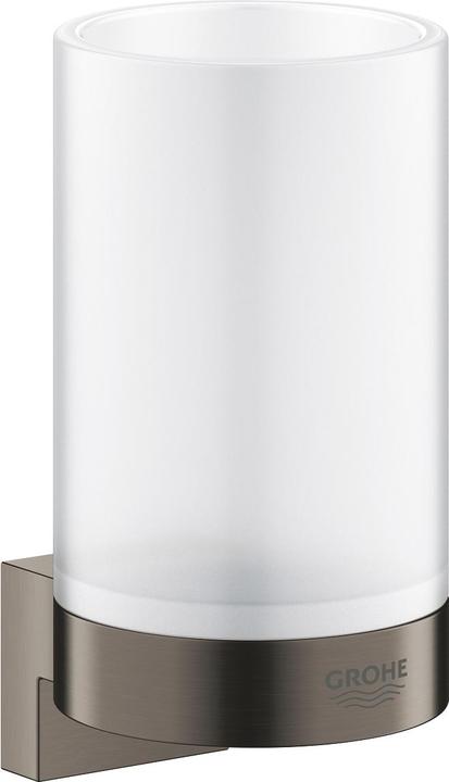 Immagine prodotto Grohe Supporto Selection per dispenser di sapone e bicchiere per spazzolini da denti in grafite
