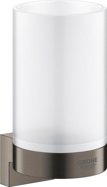 Immagine prodotto Grohe Supporto Selection per dispenser di sapone e bicchiere per spazzolini da denti in grafite