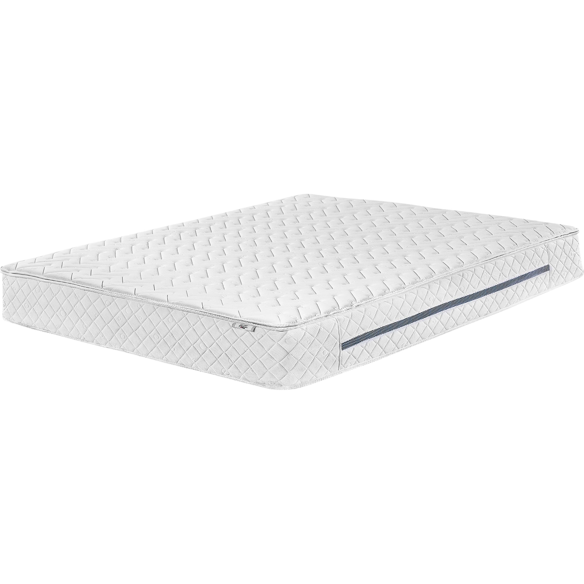 Beliani, Matratze, Taschenfederkernmatratze Memory Foam hard 180 x 200 cm abnehmbarer Bezug GLORY (180 x 200 cm, Federke...
