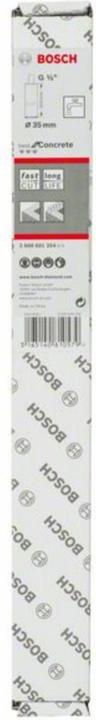 Immagine prodotto Bosch Professional Zubehör Carotatrice diamantata G 1/2" Best for Concrete, 35 mm, 300 mm (35 mm)