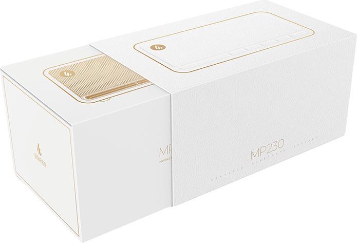 Productafbeelding Edifier MP230 Ηχείο Bluetooth 20W με Διάρκεια Μπαταρίας έως 10 ώρες Λευκό (10 h, Oplaadbare batterij)