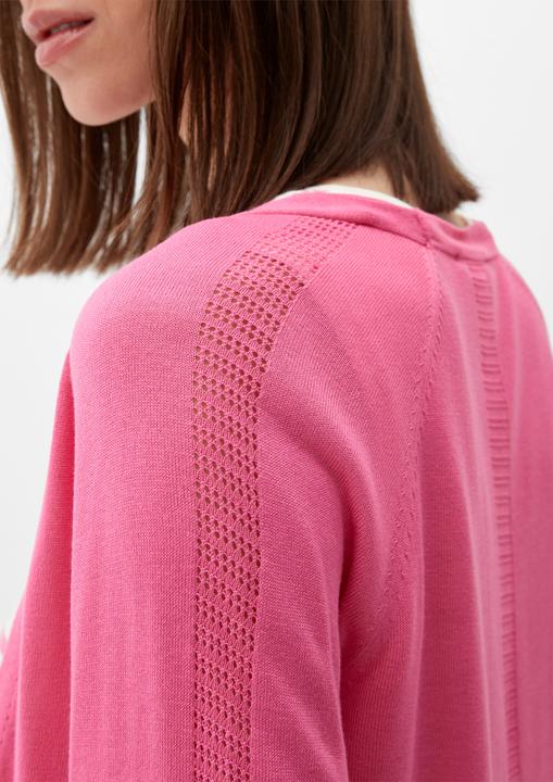 Produktbild s.Oliver Strickjacke Strickjacke aus Viskose (40)