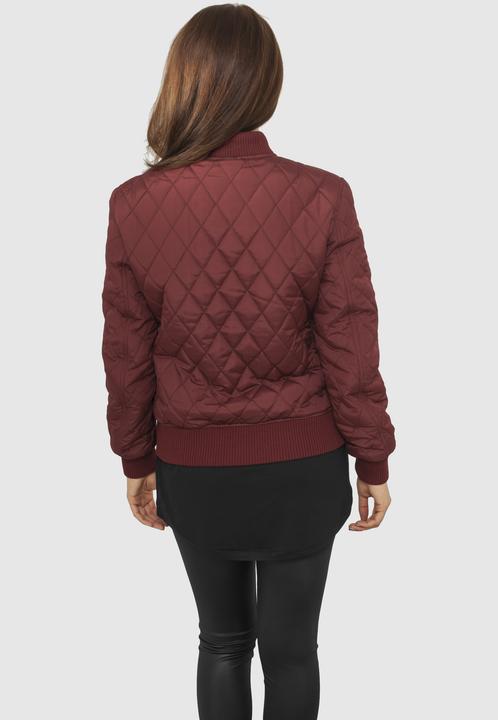 Actual product image Urban Classics Ladies Diamond Quilt Nylon Jacket (M)