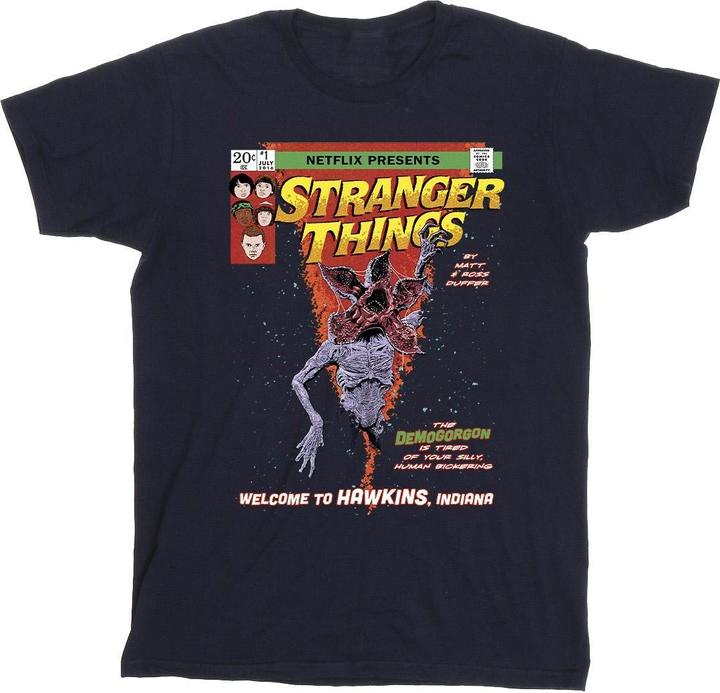 Immagine prodotto Netflix Stranger Things Comic Cover Maglietta Uomo (S)